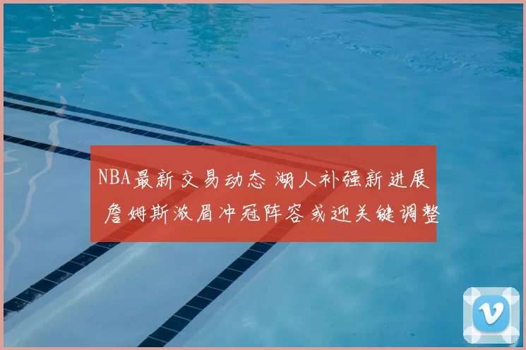 NBA最新交易动态 湖人补强新进展 詹姆斯浓眉冲冠阵容或迎关键调整
